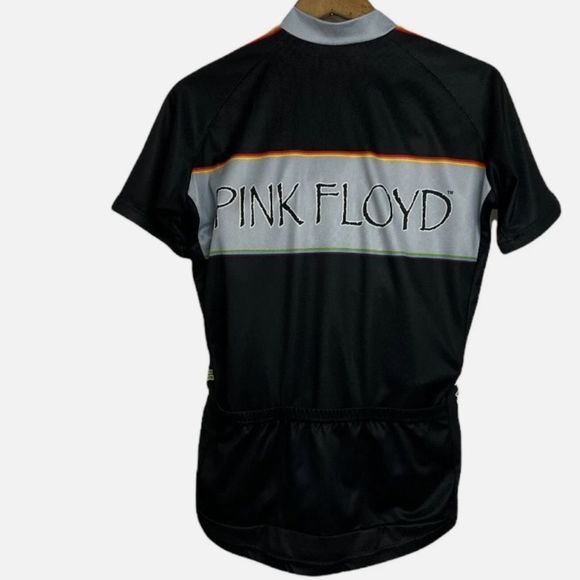 2006 Pink Floyd Primal Wear Mens Size M Black Zip Polyester Cycling Jersey Top - Picture 2 of 6